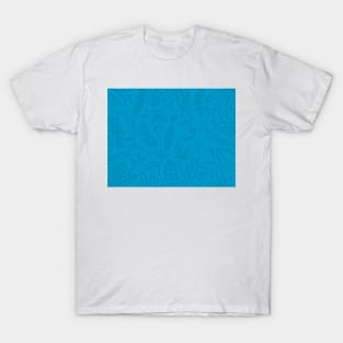 Lines and flowers T-Shirt